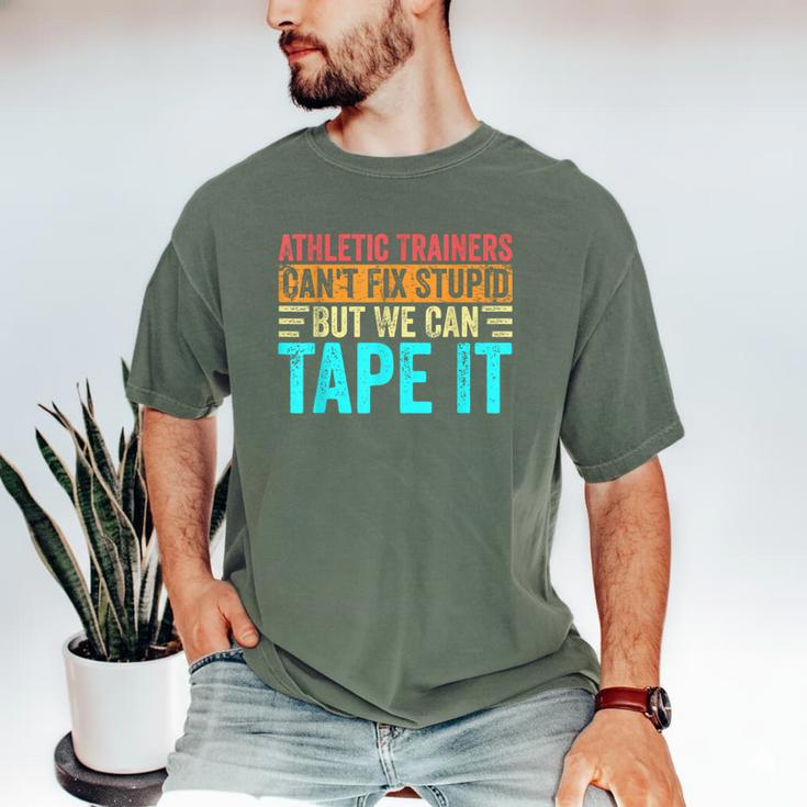 Athletic Trainers Fix Stupid Sports Graduation Vintage Men's Comfort Colors T-Shirt