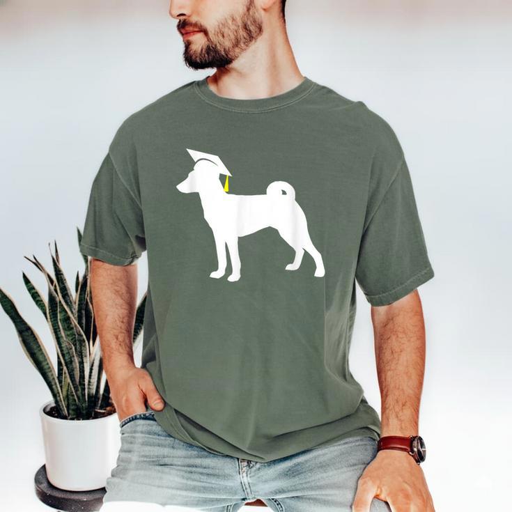 Basenji Graduation Dog Graduate Men's Comfort Colors T-Shirt