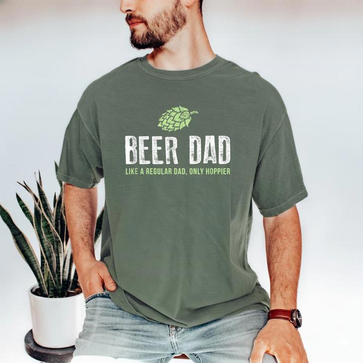 Beer Dad Shirt Cute Hops Drinking Men's Comfort Colors T-Shirt