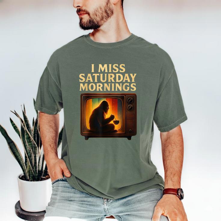 Bigfoot Saturday Morning Nostalgia Men's Comfort Colors T-Shirt