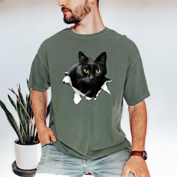 Cat Torn Cloth For Cat Lover Cat Dad Cat Mom Men's Comfort Colors T-Shirt
