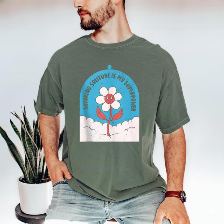 Cute Introvert Shy Teen Anti-Social Inner Strength Men's Comfort Colors T-Shirt