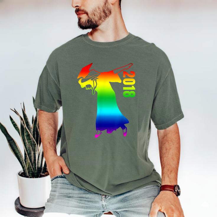 Dabbing Graduate 2018 Graduation Celebration Men's Comfort Colors T-Shirt