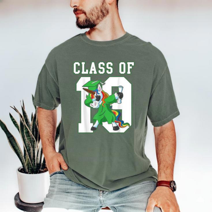 Dabbing Graduation Class Of 2019 Dabbing Unicorn Tee Men's Comfort Colors T-Shirt
