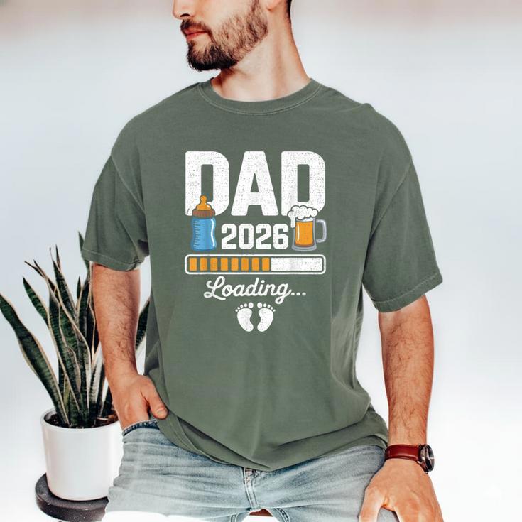 Dad 2026 Loading Expecting New Baby Announcement Men Men's Comfort Colors T-Shirt