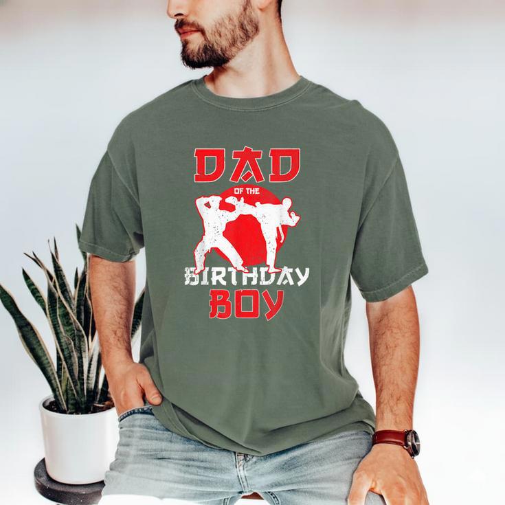 Dad Of The Birthday Karate Taekwondo Boy Martial Arts Men's Comfort Colors T-Shirt