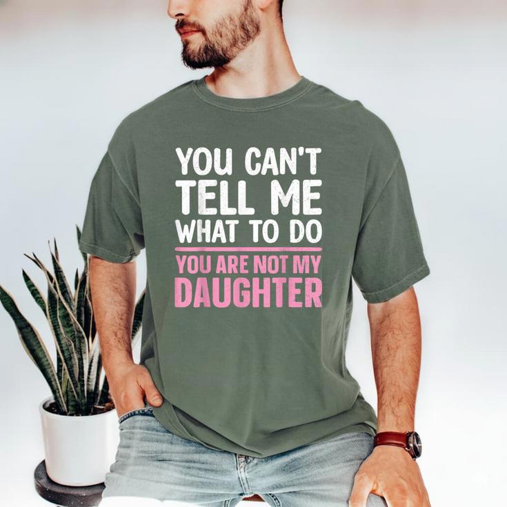Dad For Father Daddy Papa Men From Daughter Dad Men's Comfort Colors T-Shirt
