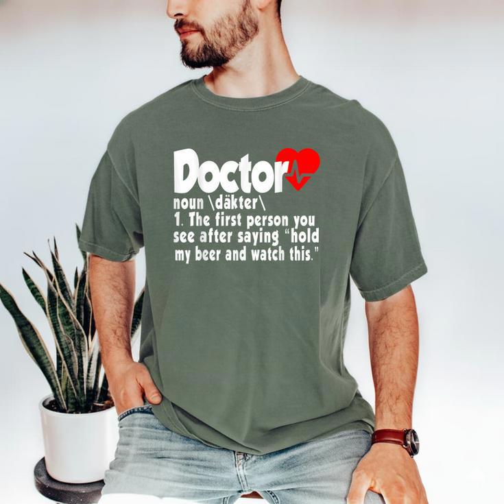 Doctor For Medical Med Student Graduation Men's Comfort Colors T-Shirt