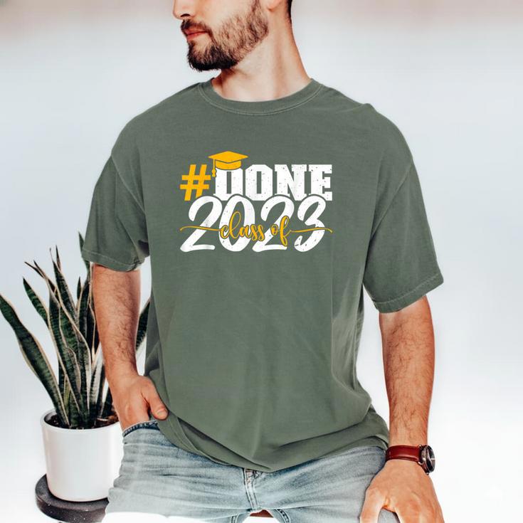 Done Class Of 2023 Graduation For Her Him Grad Seniors 2023 Men's Comfort Colors T-Shirt