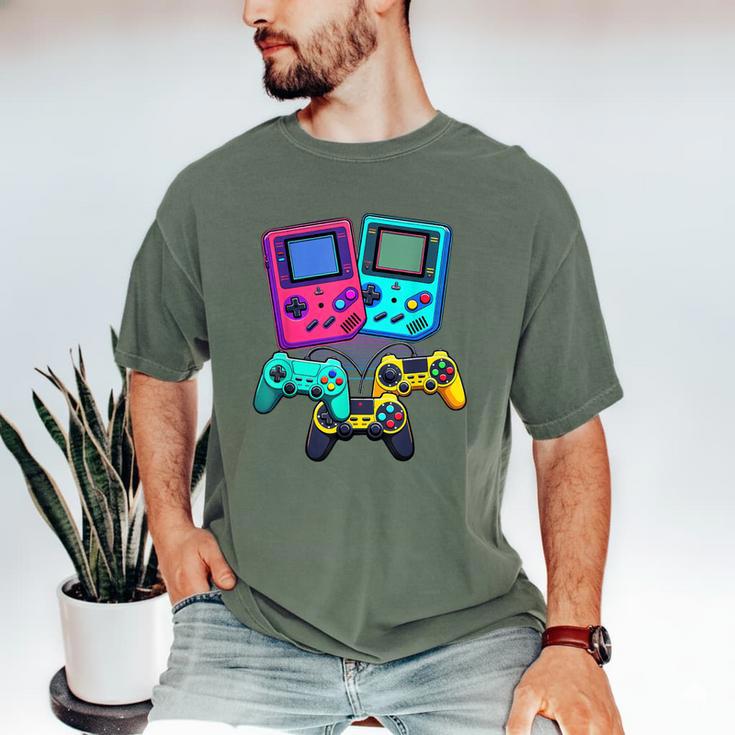 Eighties Console Controller Gaming Player Gadget Nostalgia Men's Comfort Colors T-Shirt