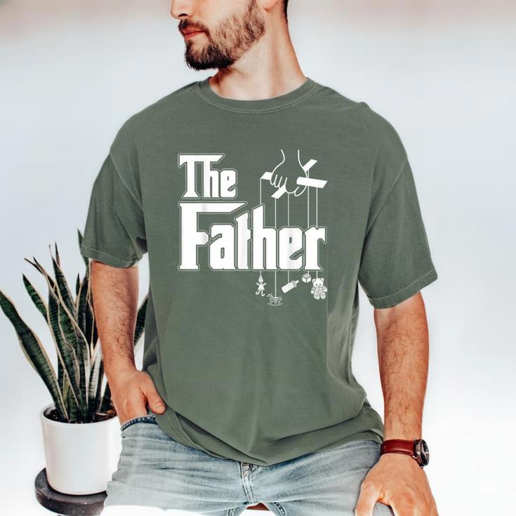 The Father New Daddy Expecting Baby  T-Shirt Men's Comfort Colors T-Shirt