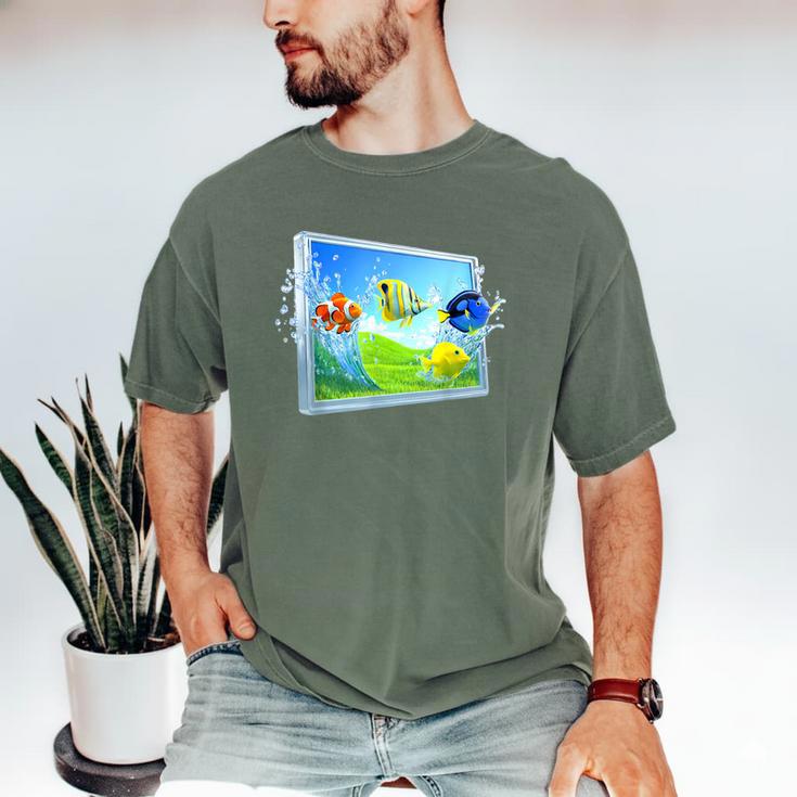 Frutiger Aero Fish Men's Comfort Colors T-Shirt