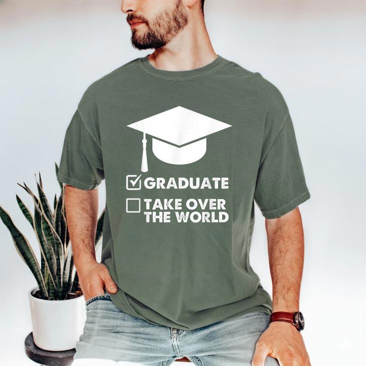 Funny Graduate Joke Mens Womens Graduation Gifts Men's Comfort Colors T-Shirt
