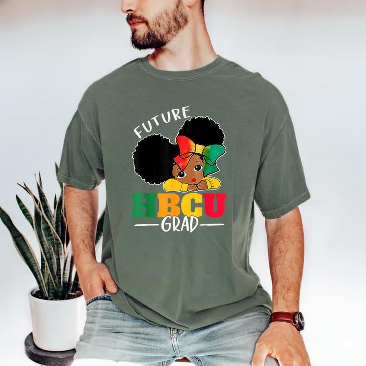 Future HBCU Grad History Girl Graduation HBCU Kids Men's Comfort Colors T-Shirt