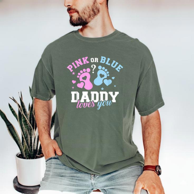 Gender Reveal Daddy Dad Men's Comfort Colors T-Shirt
