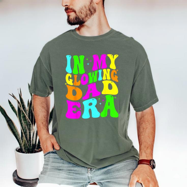 In My Glowing Dad Era Groovy Colorful Bright Men's Comfort Colors T-Shirt