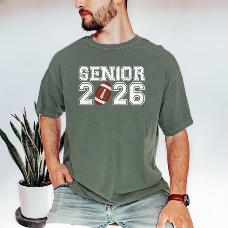 Graduate Senior Class Of 2026 Graduation American Football Men's Comfort Colors T-Shirt