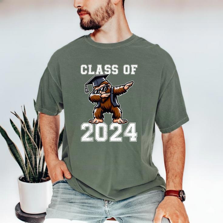 Graduation Class Of 2024 Bigfoot Graduated Seniors 2024 Men's Comfort Colors T-Shirt