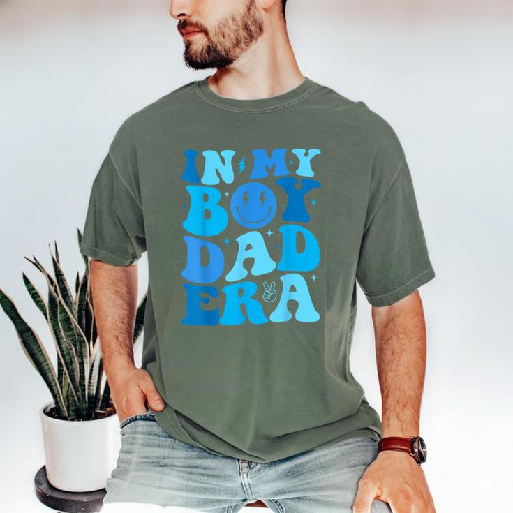 Groovy In My Boy Dad Era For Fathers Day Men's Comfort Colors T-Shirt