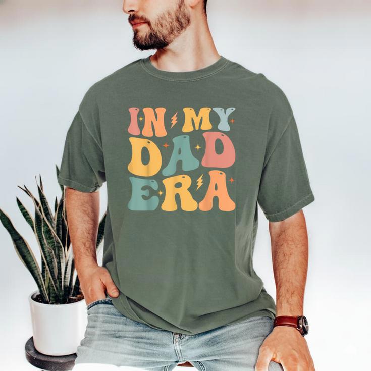 Groovy In My Dad Era Dad Father's Day Men's Comfort Colors T-Shirt