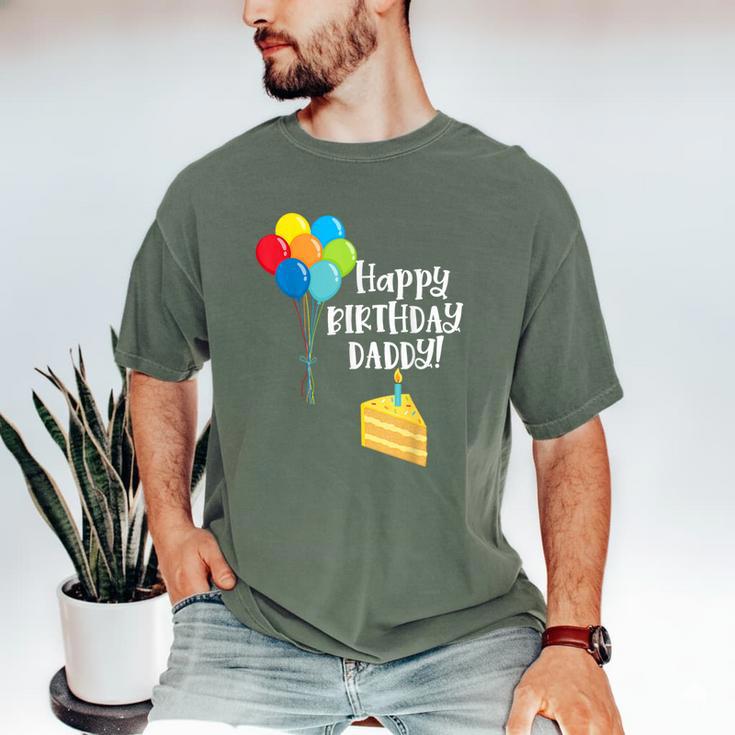 Happy Birthday Daddy Cute Toddler Dad's Birthday Party Men's Comfort Colors T-Shirt