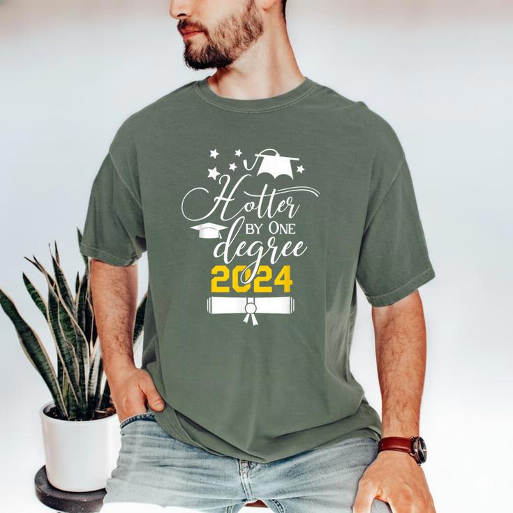Hotter By One Degree Senior 2024 Class Of 2024 Graduation Men's Comfort Colors T-Shirt
