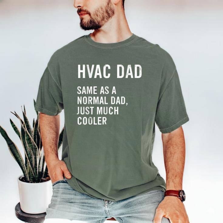 HVAC Dad Definition HVAC Technician Men's Comfort Colors T-Shirt