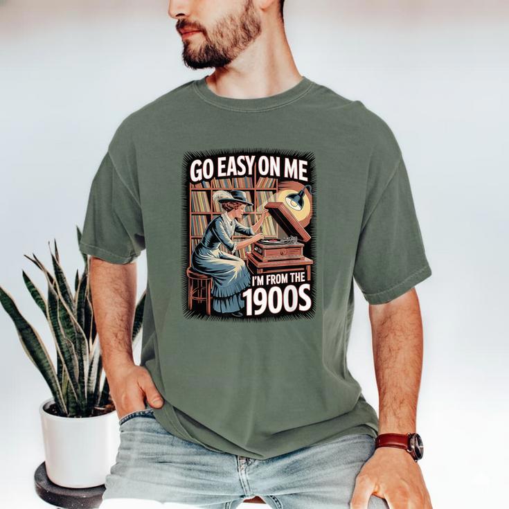 I'm From The 1900s Vinyl Record Lover For Women Men's Comfort Colors T-Shirt