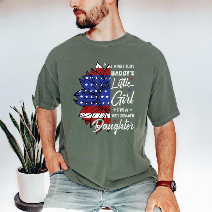 I'm Not Just a Daddy's Little Girl I'm a Veteran's Daughter Small Men's Comfort Colors T-Shirt
