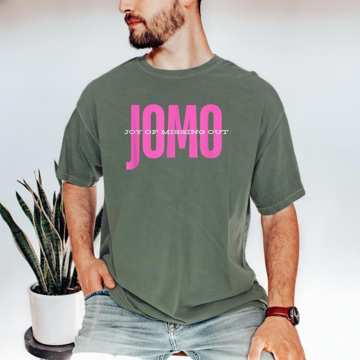 JOMO Joy Of Missing Out For The Introvert Men's Comfort Colors T-Shirt