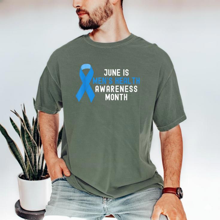 June Is Men’s Health Awareness Month Ribbon For Dad Grandpa Men's Comfort Colors T-Shirt
