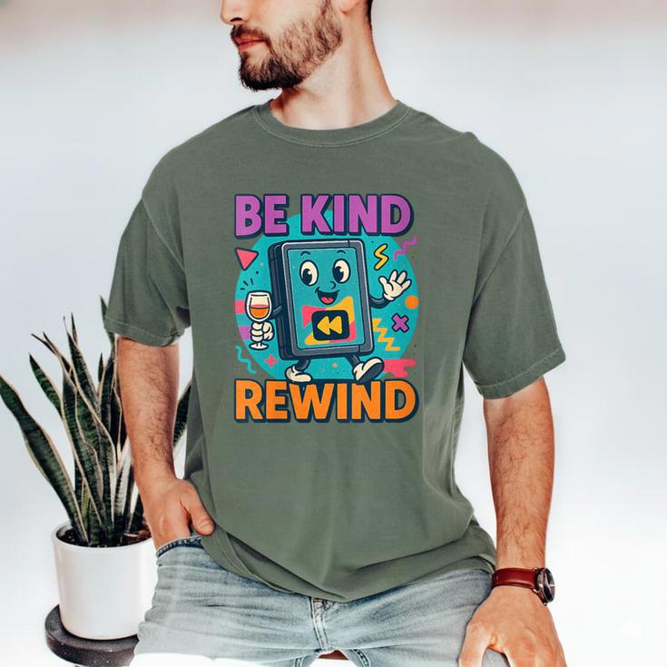 Be Kind Rewind 90s VHS Nostalgia Retro Men's Comfort Colors T-Shirt