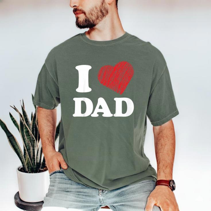 I Love Dad Men's Comfort Colors T-Shirt
