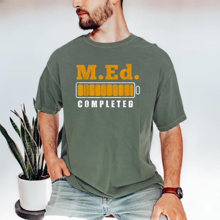 Master Graduation Completed Master Of Education Teacher Men Women Men's Comfort Colors T-Shirt
