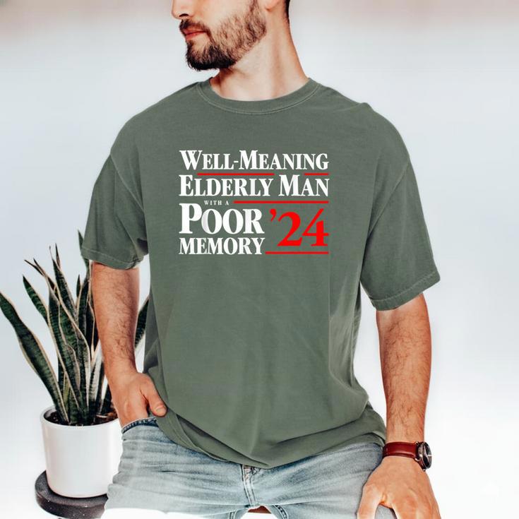 Well Meaning Elderly Man With A Poor Memory 2024 Men's Comfort Colors T-Shirt