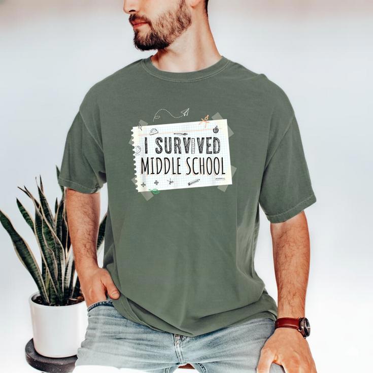 Middle School Graduation Shirts Graduate Grad Men's Comfort Colors T-Shirt