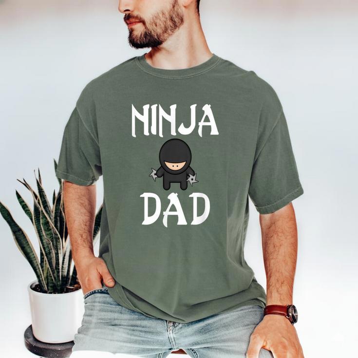 Ninja Dad Tshirt Ninja Shirt Ninja Tshirts Father Men's Comfort Colors T-Shirt