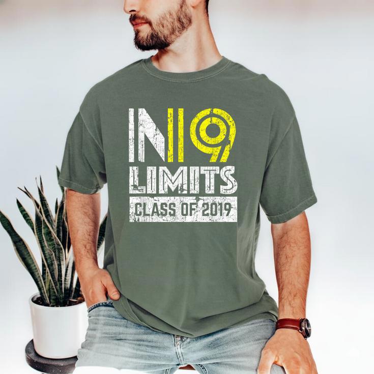 No Limits Cool Class Of 2019 Graduation Men's Comfort Colors T-Shirt