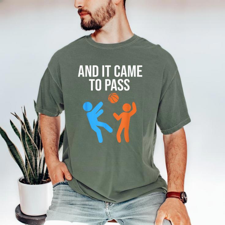 And It Came To Pass Book Of Mormon LDS Missionary Men's Comfort Colors T-Shirt