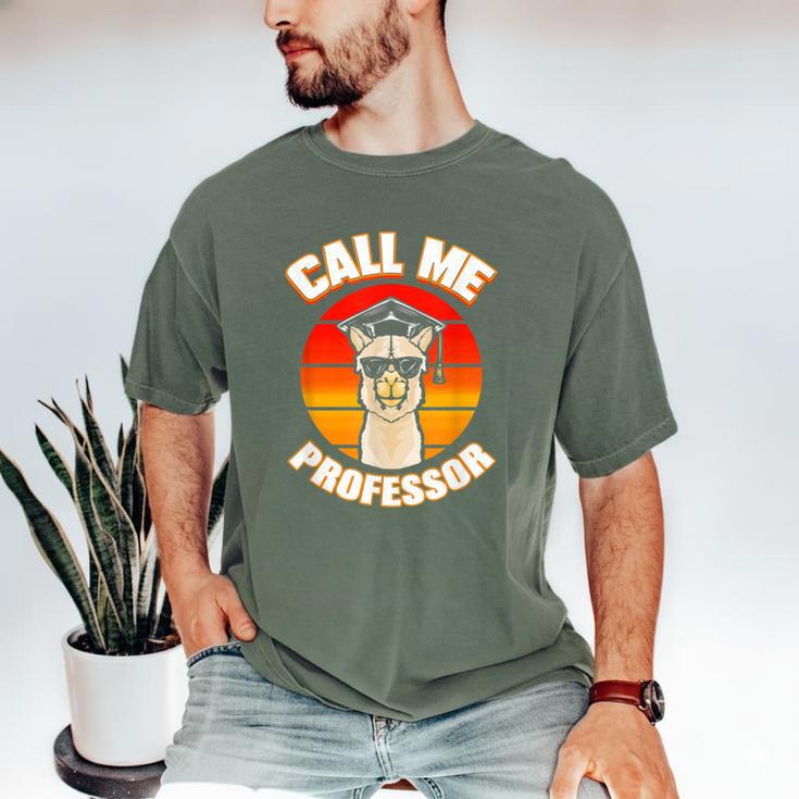 Professor Graduation For PhD Degree Doctor University Men's Comfort Colors T-Shirt