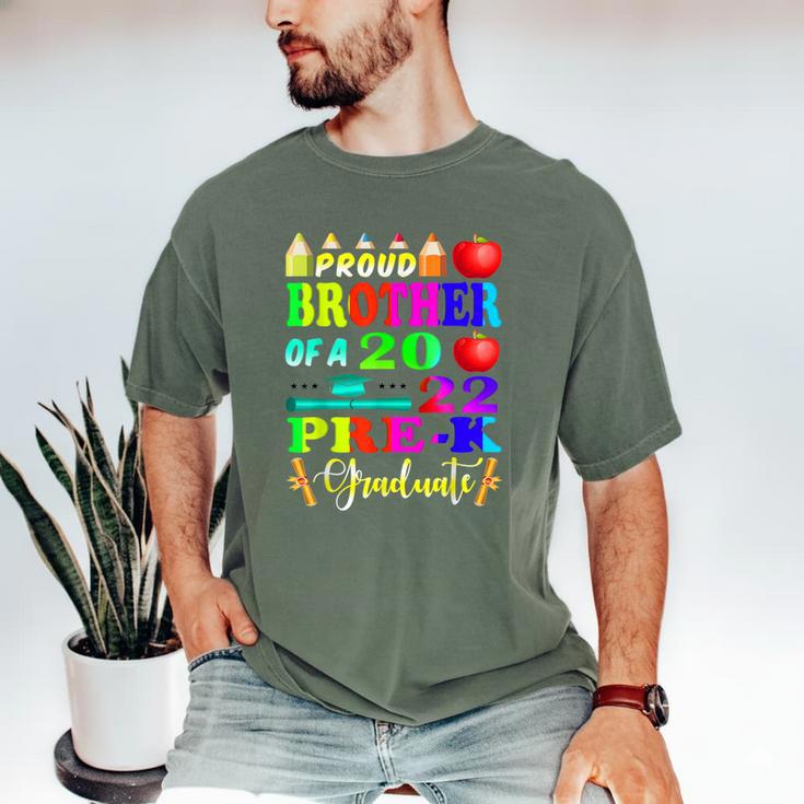Proud Brother Of 2022 Pre K Graduate Graduation Men's Comfort Colors T-Shirt