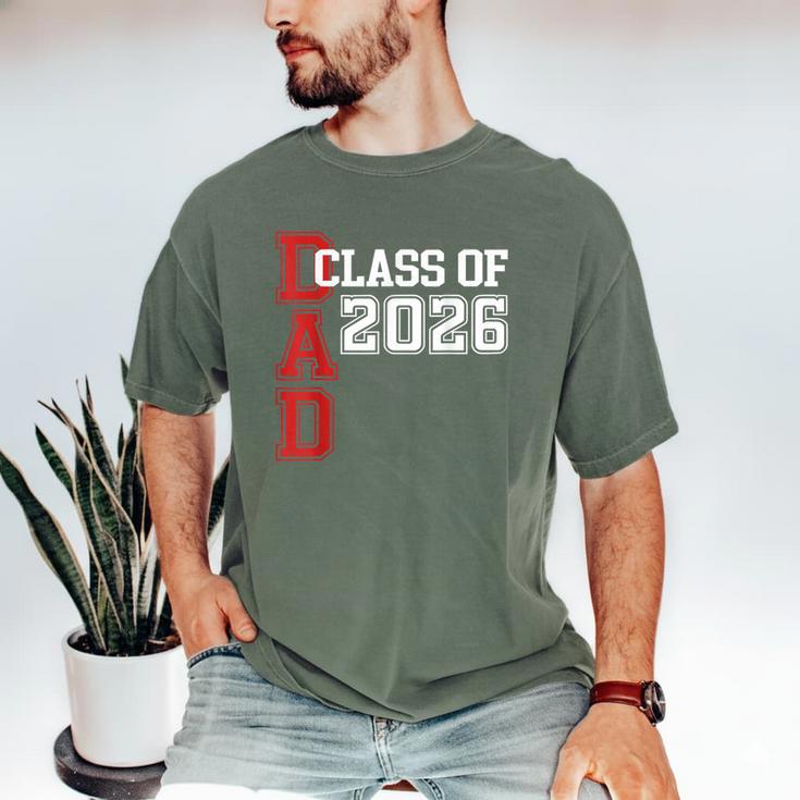 Proud Dad Of A 2026 Graduate Grad Senior Father Graduation Men's Comfort Colors T-Shirt