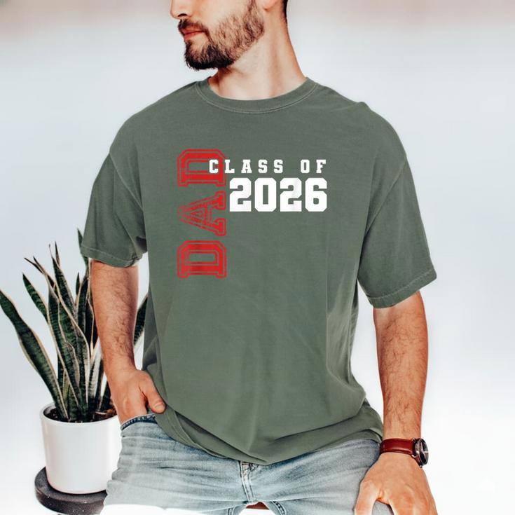 Proud Dad Of Class Of 2026 Graduate Men's Comfort Colors T-Shirt