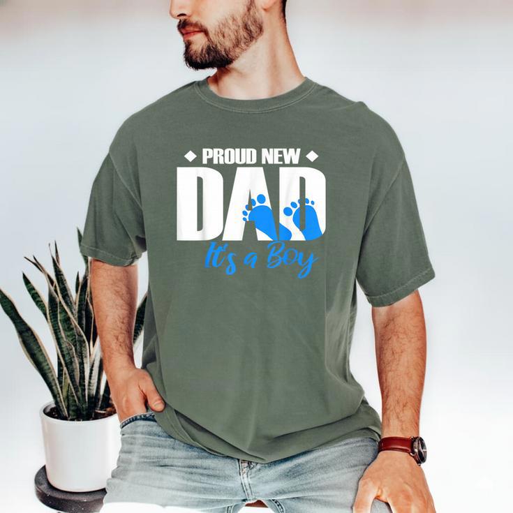 Proud New Dad It's A Boy Men's Comfort Colors T-Shirt