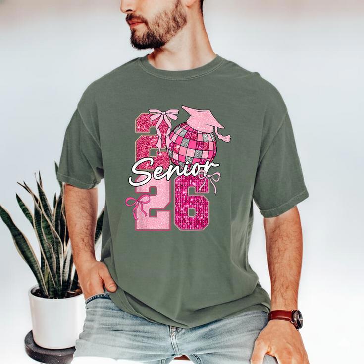 Retro Senior 2026 Coquette Bow Graduation Class Of 2026 Men's Comfort Colors T-Shirt
