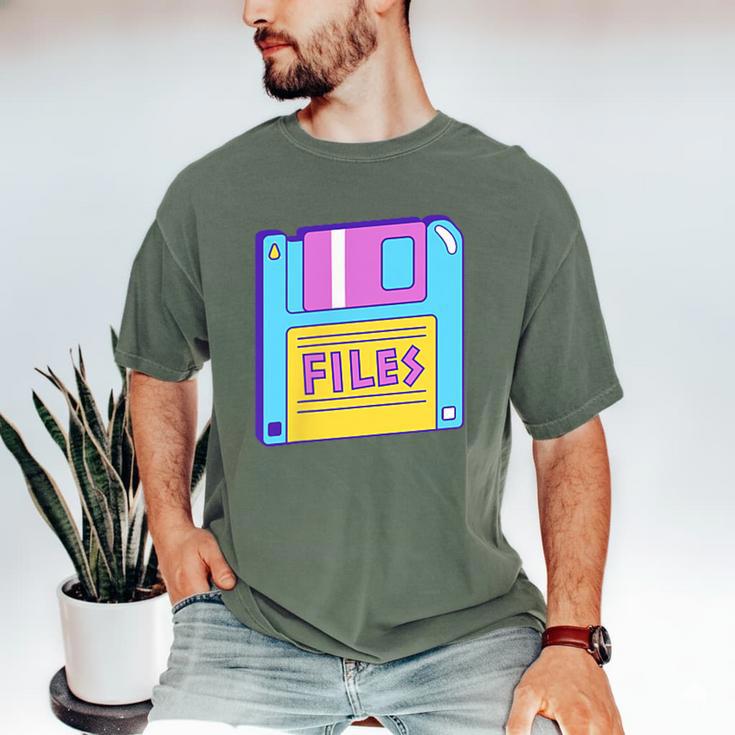 Retro TechnologyOld School Floppy Nostalgia 90s Generation Men's Comfort Colors T-Shirt