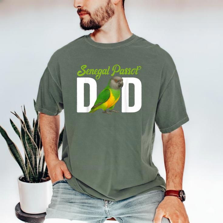 Senegal Parrot Dad Senegal Parrot Owner Senegal Parrot Lover Men's Comfort Colors T-Shirt