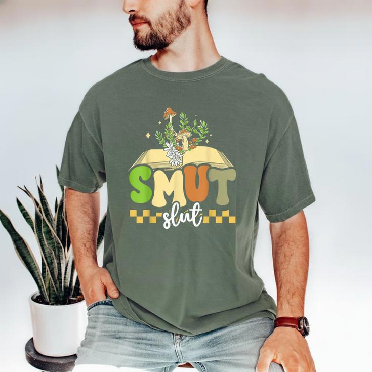 Spicy Book Lover Smut Slut Romance Reading Librarian Men's Comfort Colors T-Shirt