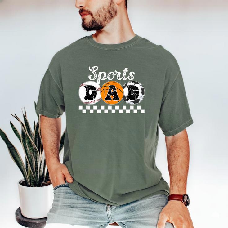Sports Dad Proud Sports Father Sport Dad Men's Comfort Colors T-Shirt