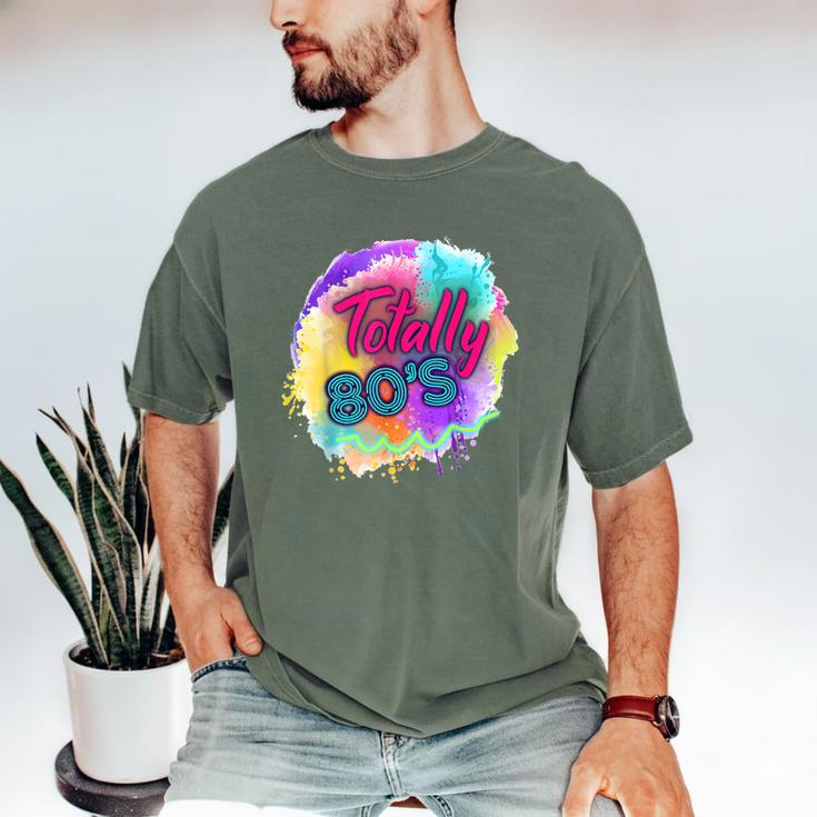 Totally 80's Tie Dye Retro Vibes 1980s Style Nostalgia Men's Comfort Colors T-Shirt